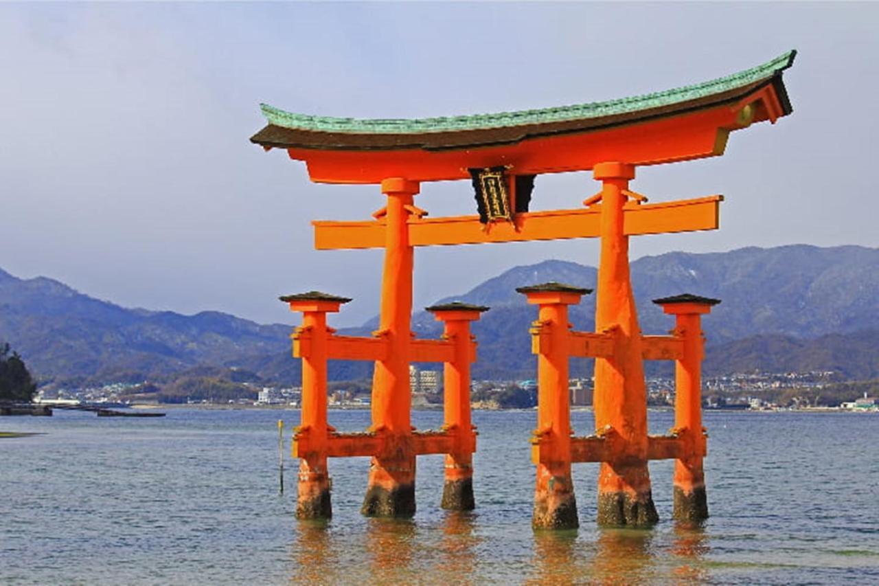 Miyajima Shiro Hotell Hatsukaichi Exteriör bild