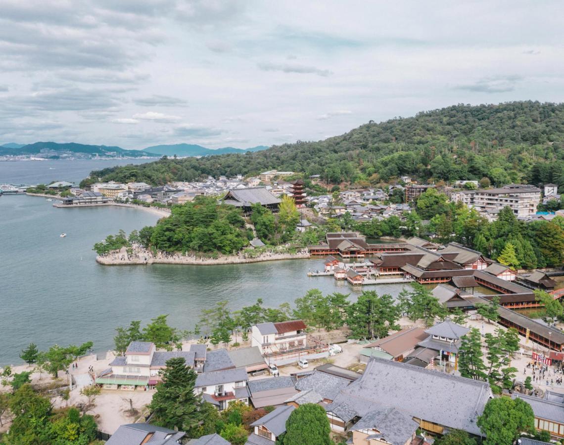 Miyajima Shiro Hotell Hatsukaichi Exteriör bild