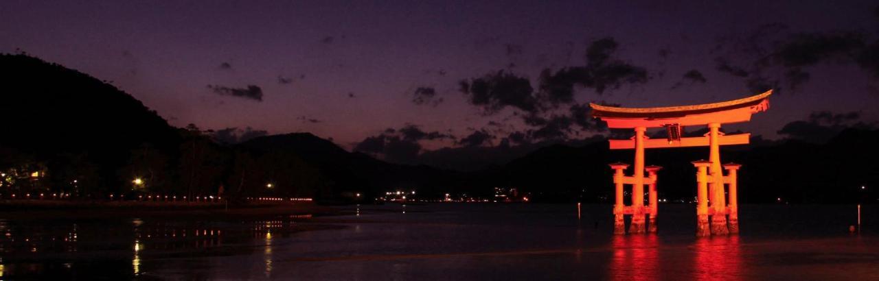 Miyajima Shiro Hotell Hatsukaichi Exteriör bild