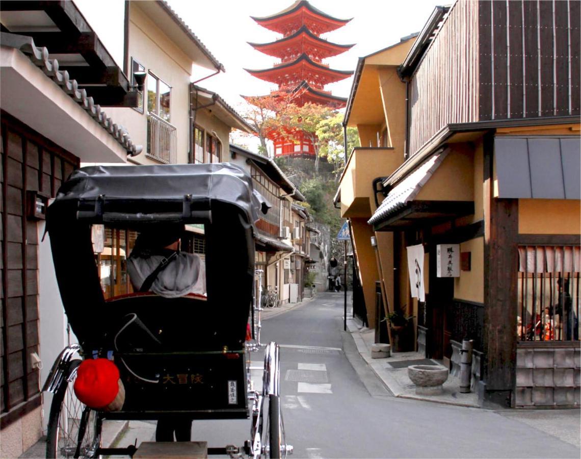 Miyajima Shiro Hotell Hatsukaichi Exteriör bild