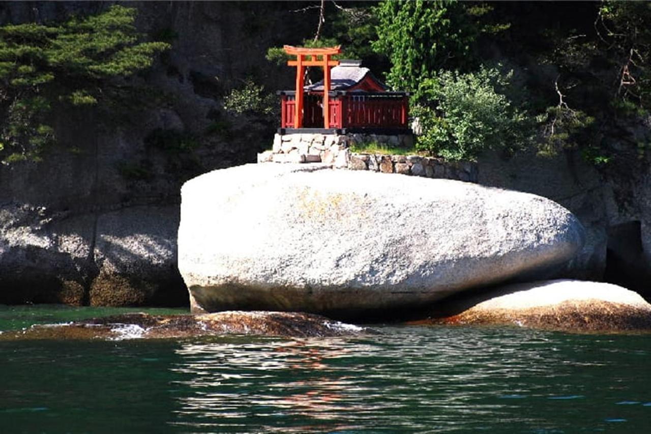 Miyajima Shiro Hotell Hatsukaichi Exteriör bild